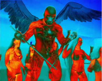 Infrared color frame from Aggro Dr1ft.