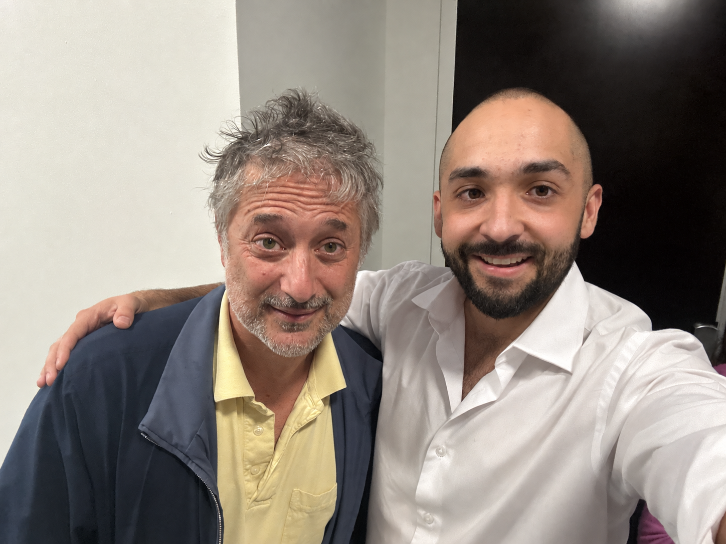 Ryan Chang with filmmaker Harmony Korine.