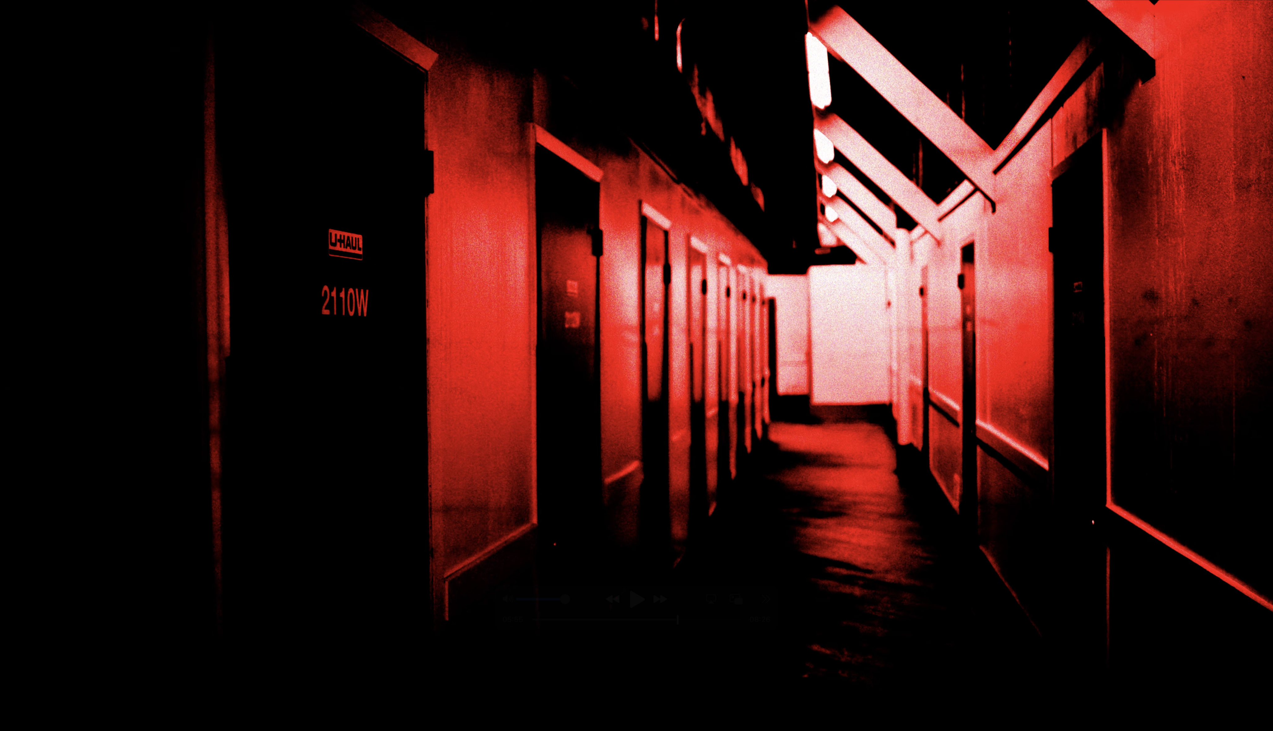 A red-lit corridor from Thoth.